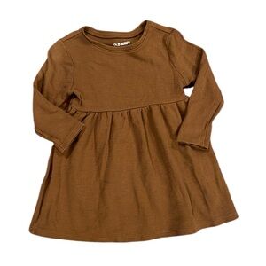 Brown Long Sleeved Dress Size 2T